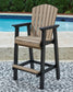 Fairen Trail Outdoor Bar Table and 4 Barstools