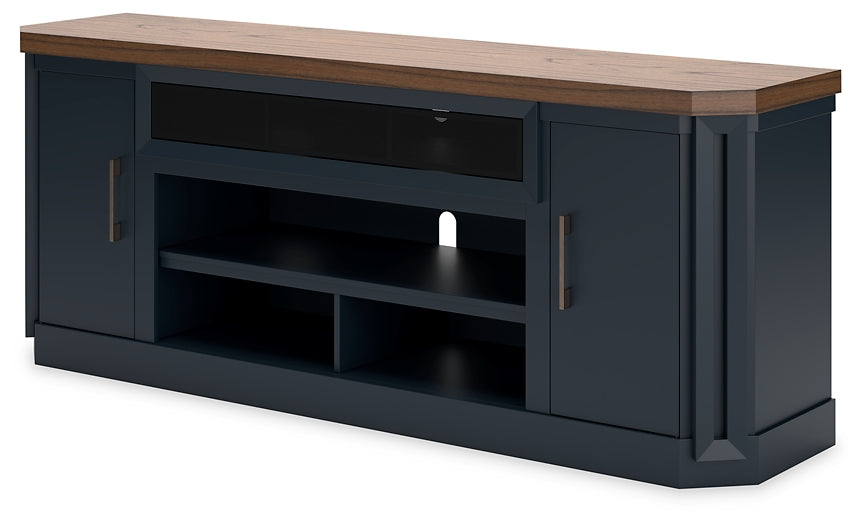 Landocken XL TV Stand w/Fireplace Option