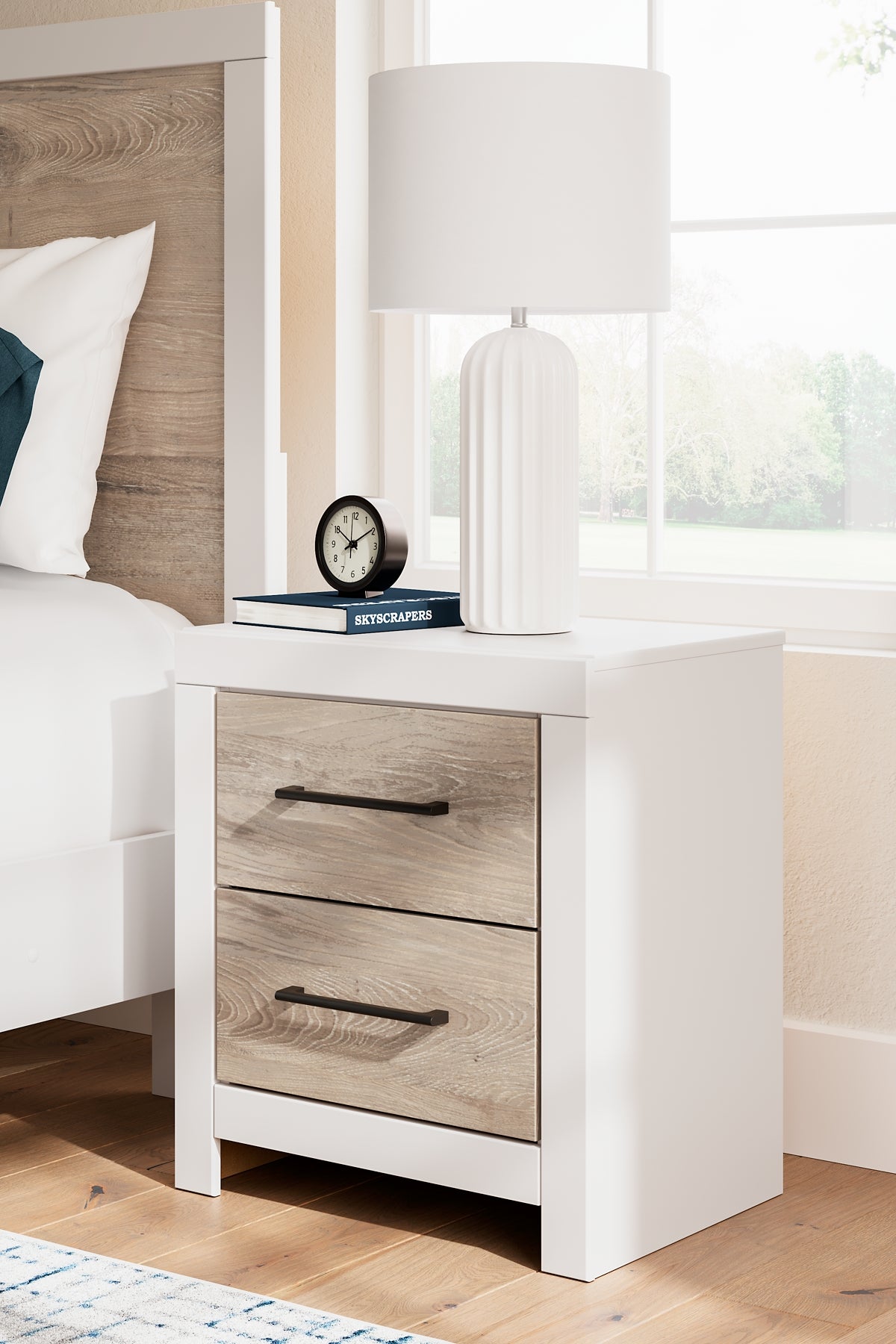 Charbitt Two Drawer Night Stand