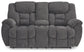 Foreside DBL Rec Loveseat w/Console