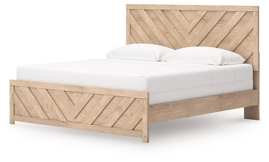 Sanginlane  Panel Bed