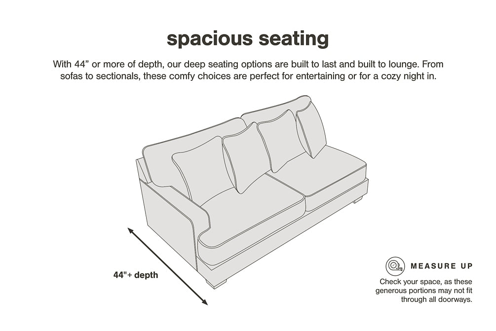 Regent Park 3-Piece Sectional Sofa