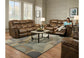 155 Cheyene Reclining Sofa - Saddle