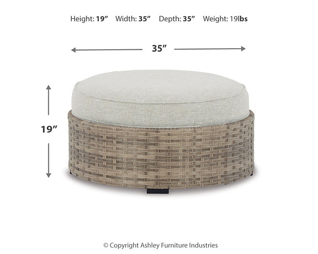 Calworth Ottoman with Cushion