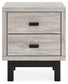 Vessalli King Panel Headboard with Mirrored Dresser, Chest and 2 Nightstands