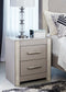 Surancha Queen/Full Panel Headboard with Mirrored Dresser and 2 Nightstands