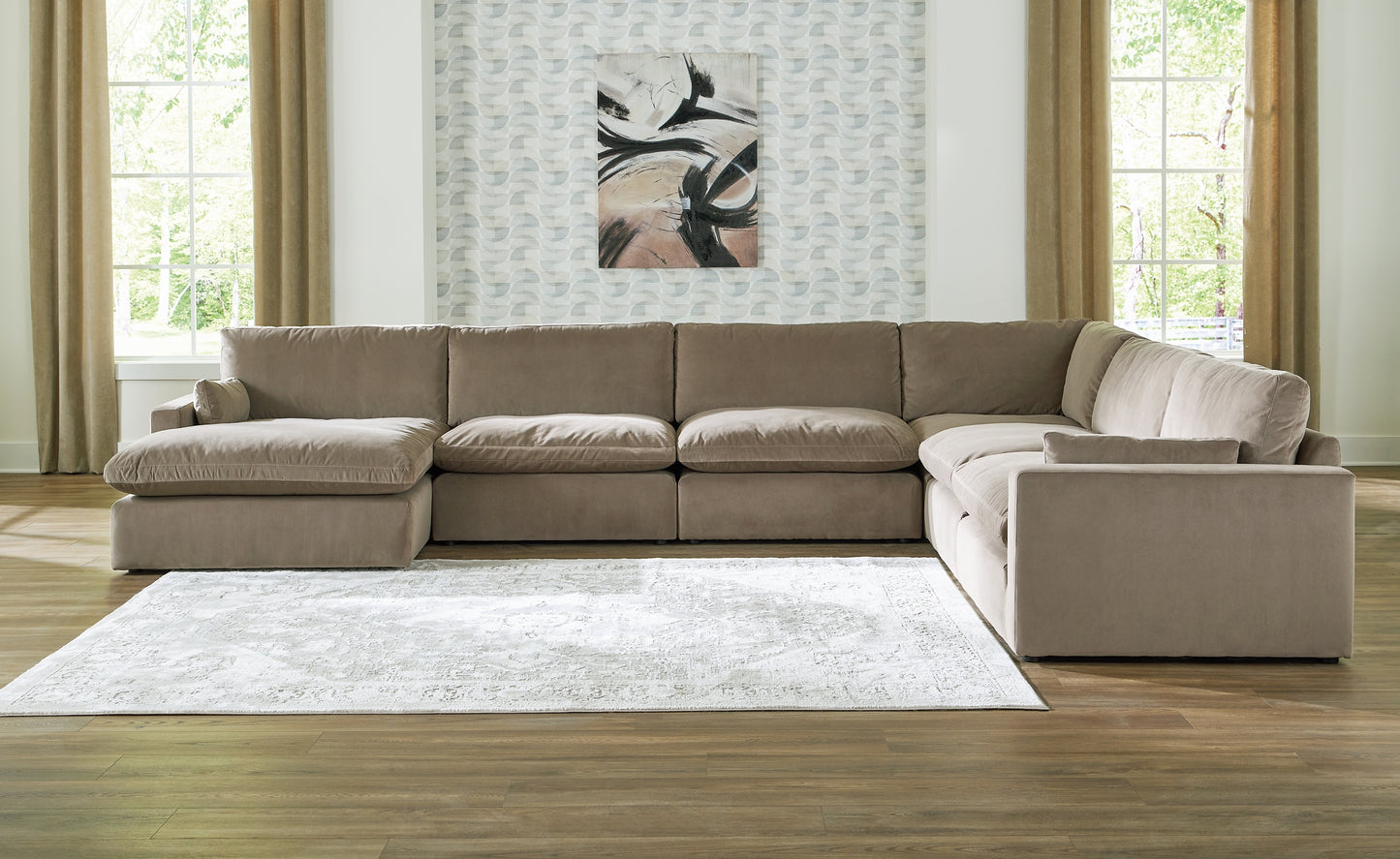 Sophie 6-Piece Sectional with Chaise